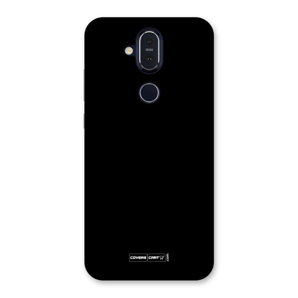 Simple Black Back Case for Nokia 8.1