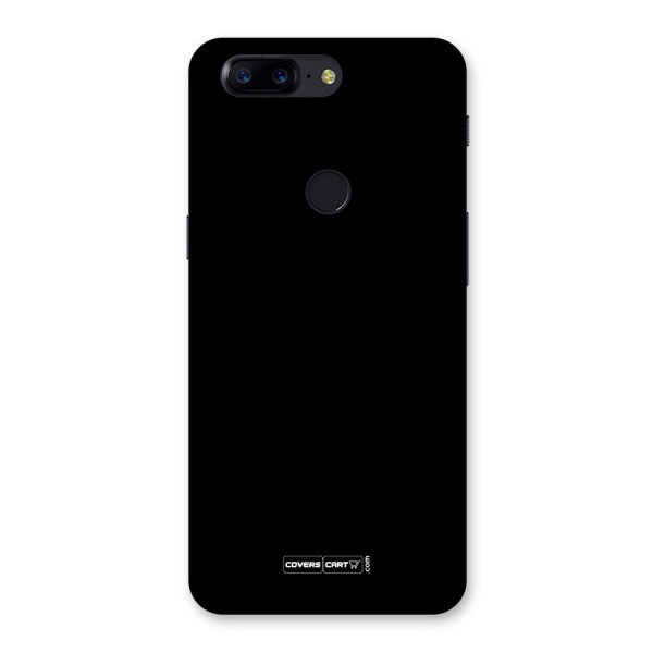 Simple Black Back Case for OnePlus 5T