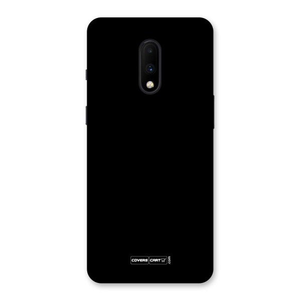 Simple Black Back Case for OnePlus 7