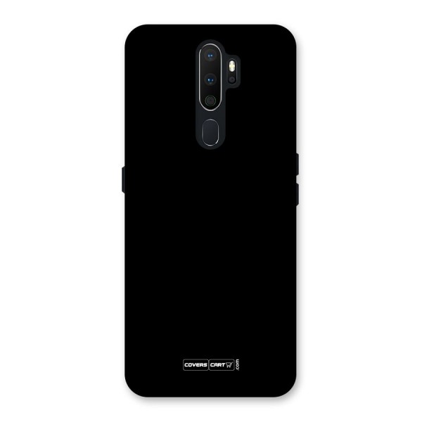 Simple Black Back Case for Oppo A5 (2020)