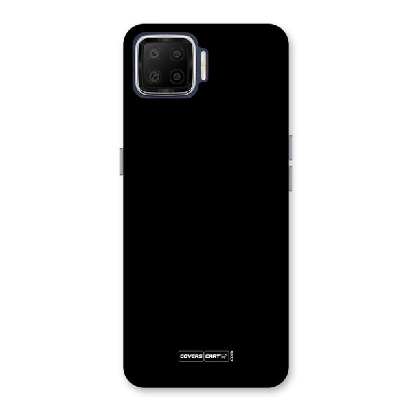 Simple Black Back Case for Oppo F17