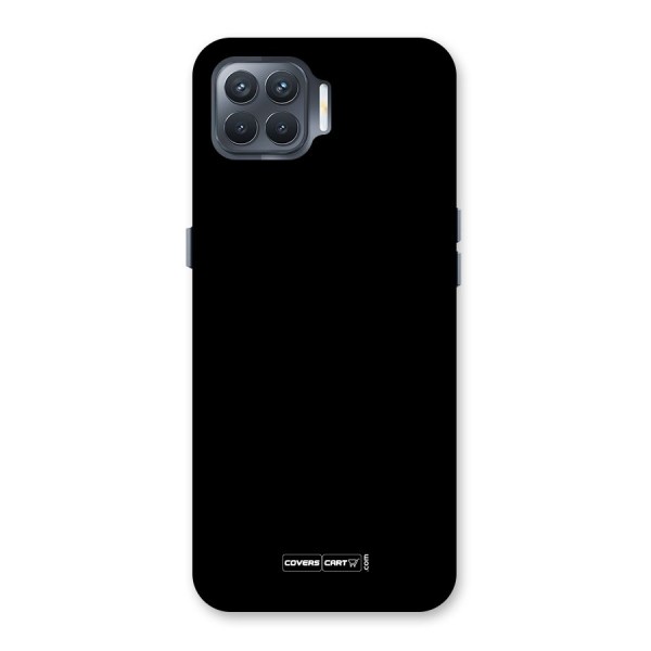 Simple Black Back Case for Oppo F17 Pro