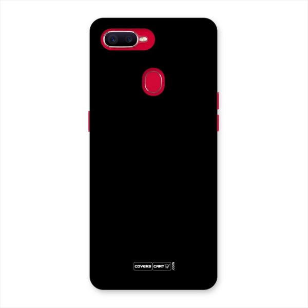 Simple Black Back Case for Oppo F9 Pro