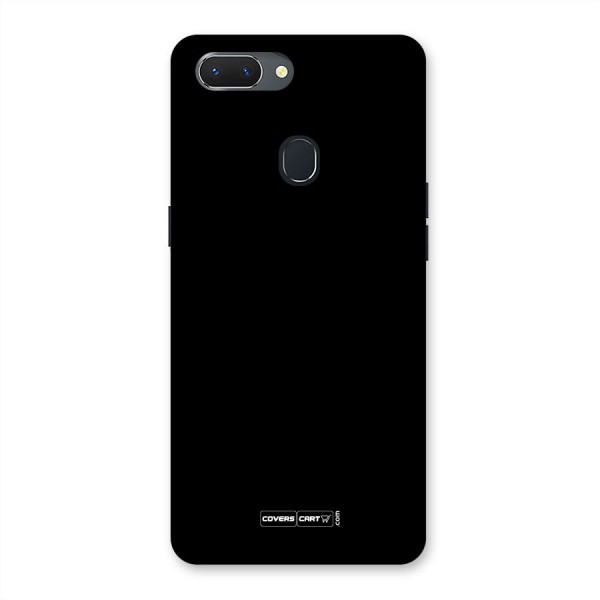Simple Black Back Case for Oppo Realme 2