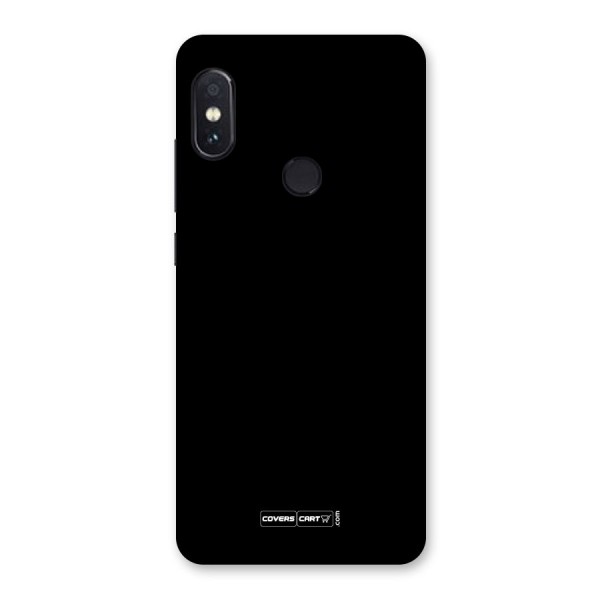 Simple Black Back Case for Redmi Note 5 Pro