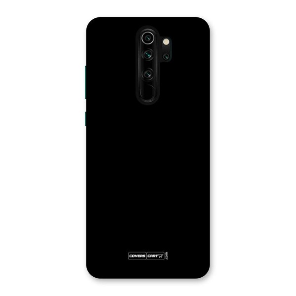Simple Black Back Case for Redmi Note 8 Pro