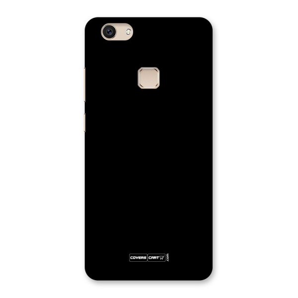 Simple Black Back Case for Vivo V7