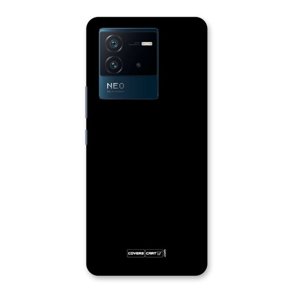 Simple Black Back Case for Vivo iQOO Neo 6 5G