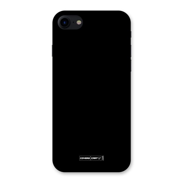 Simple Black Back Case for iPhone SE 2020