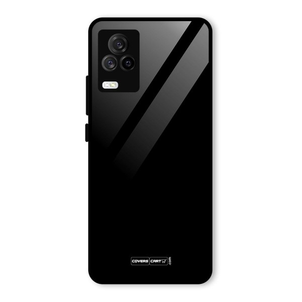 Simple Black Glass Back Case for Vivo iQOO 7 Legend 5G