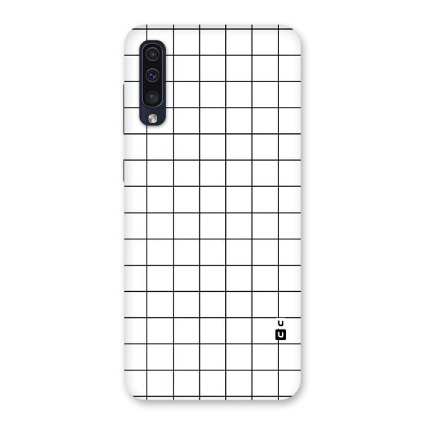 Simple Checks Back Case for Galaxy A50
