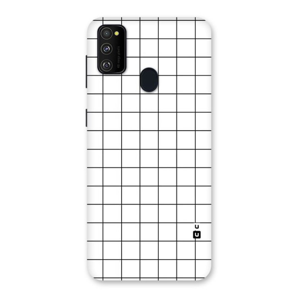 Simple Checks Back Case for Galaxy M30s