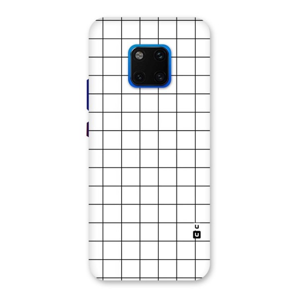 Simple Checks Back Case for Huawei Mate 20 Pro