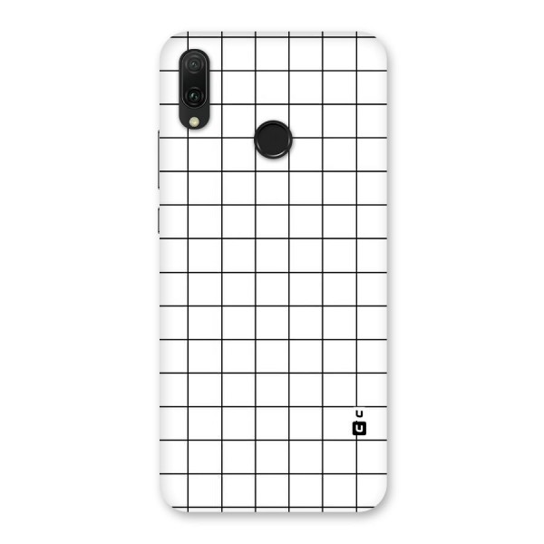 Simple Checks Back Case for Huawei Y9 (2019)
