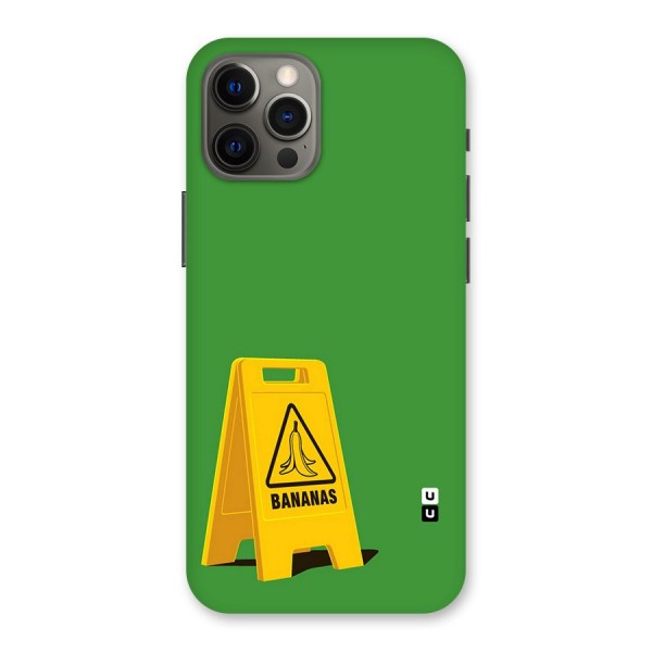Simple Minimalist Bananas Back Case for iPhone 12 Pro Max