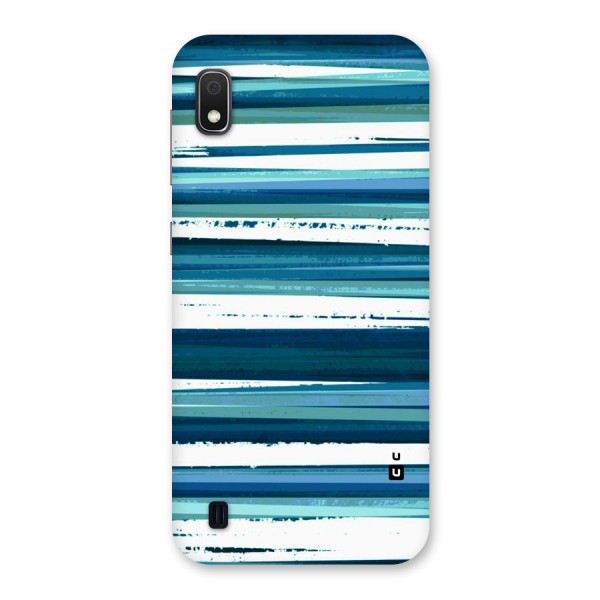 Simple Soothing Lines Back Case for Galaxy A10