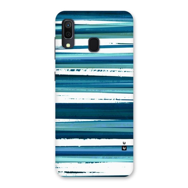 Simple Soothing Lines Back Case for Galaxy A20
