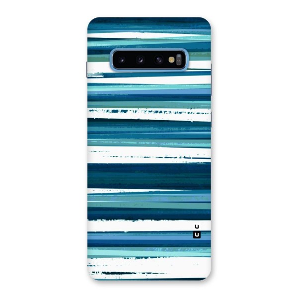 Simple Soothing Lines Back Case for Galaxy S10 Plus