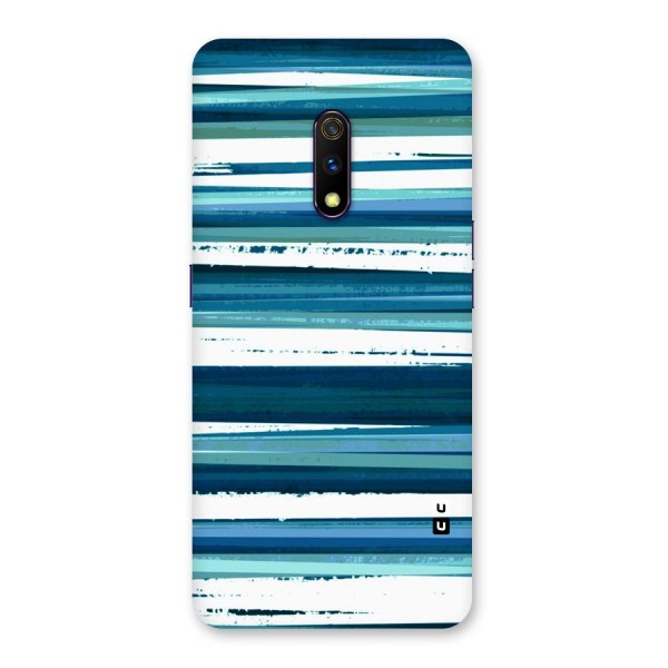 Simple Soothing Lines Back Case for Realme X