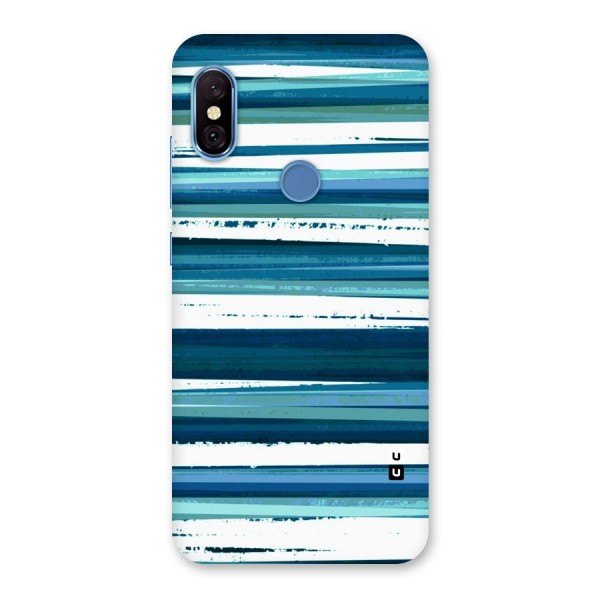 Simple Soothing Lines Back Case for Redmi Note 6 Pro
