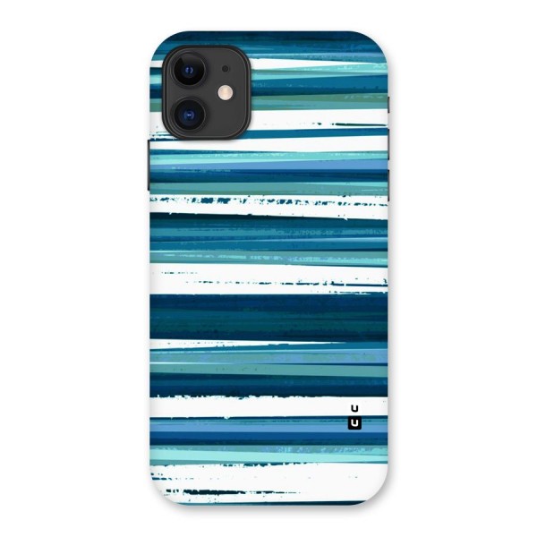 Simple Soothing Lines Back Case for iPhone 11