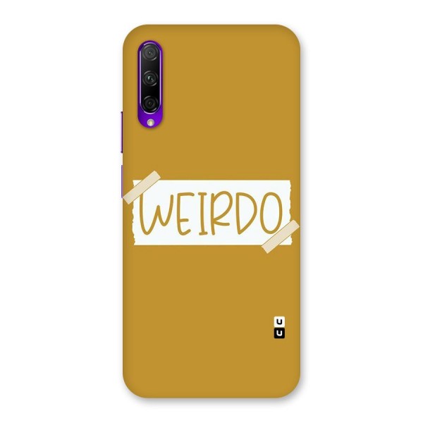 Simple Weirdo Back Case for Honor 9X Pro