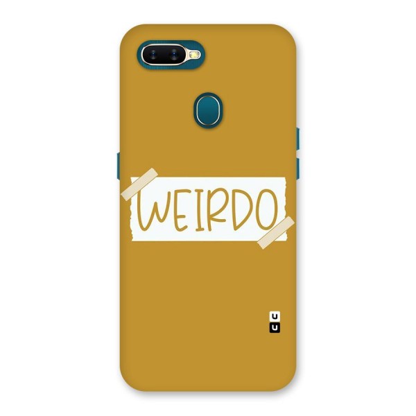 Simple Weirdo Back Case for Oppo A7