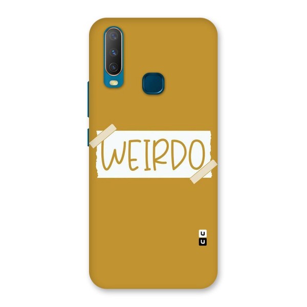 Simple Weirdo Back Case for Vivo Y15