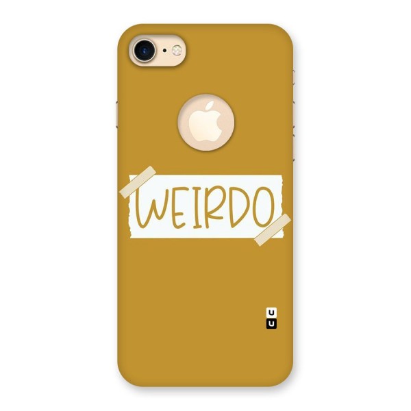 Simple Weirdo Back Case for iPhone 7 Logo Cut