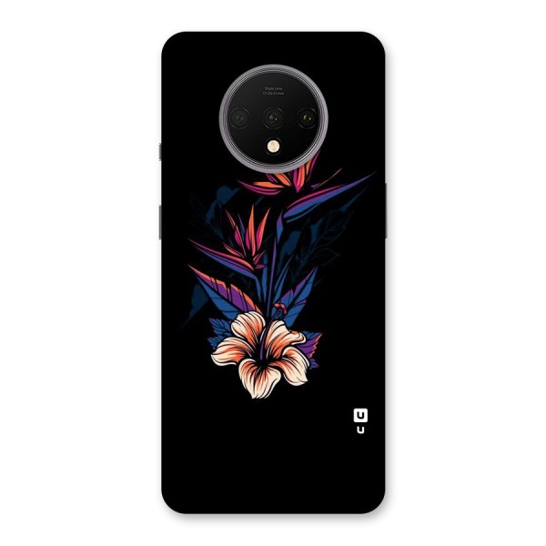 Single Painted Flower Back Case for OnePlus 7T