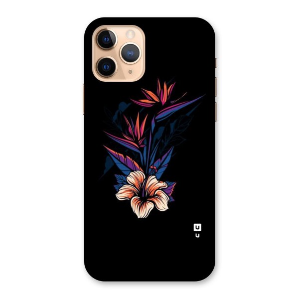 Single Painted Flower Back Case for iPhone 11 Pro