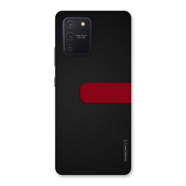 Single Red Stripe Back Case for Galaxy S10 Lite
