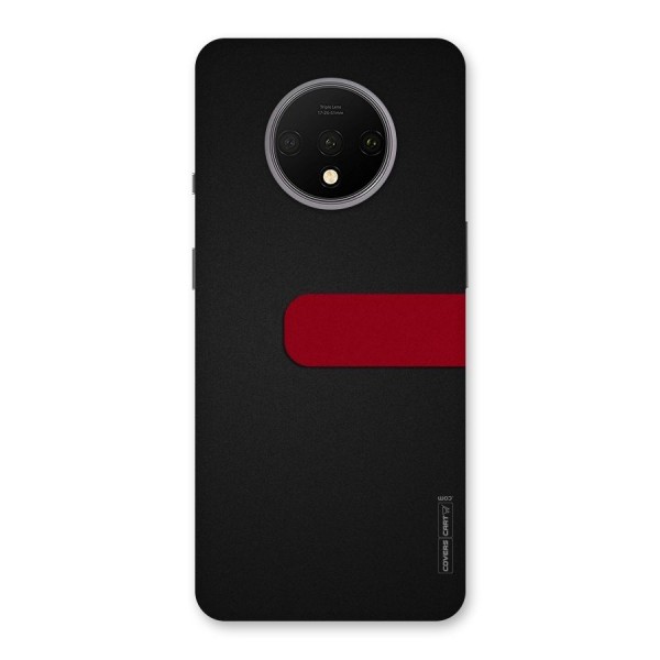 Single Red Stripe Back Case for OnePlus 7T