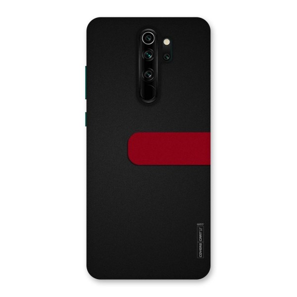 Single Red Stripe Back Case for Redmi Note 8 Pro