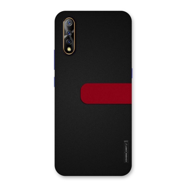 Single Red Stripe Back Case for Vivo S1
