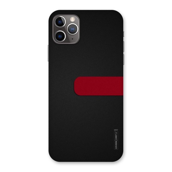 Single Red Stripe Back Case for iPhone 11 Pro Max
