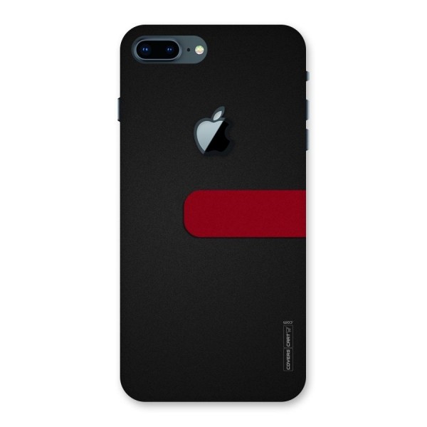 Single Red Stripe Back Case for iPhone 7 Plus Apple Cut