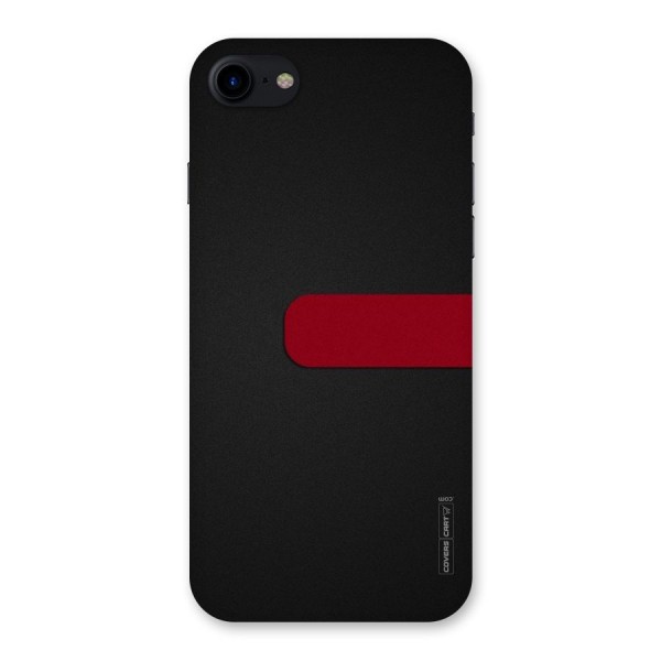 Single Red Stripe Back Case for iPhone SE 2020