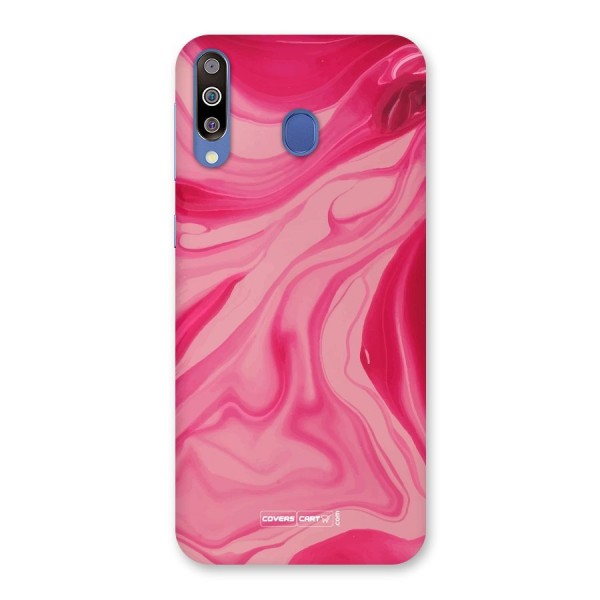 Sizzling Pink Marble Texture Back Case for Galaxy M30