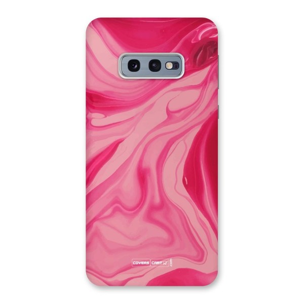 Sizzling Pink Marble Texture Back Case for Galaxy S10e