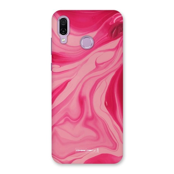 Sizzling Pink Marble Texture Back Case for Honor Play