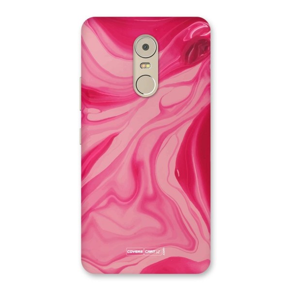 Sizzling Pink Marble Texture Back Case for Lenovo K6 Note