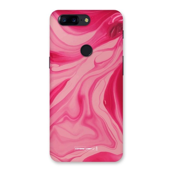 Sizzling Pink Marble Texture Back Case for OnePlus 5T