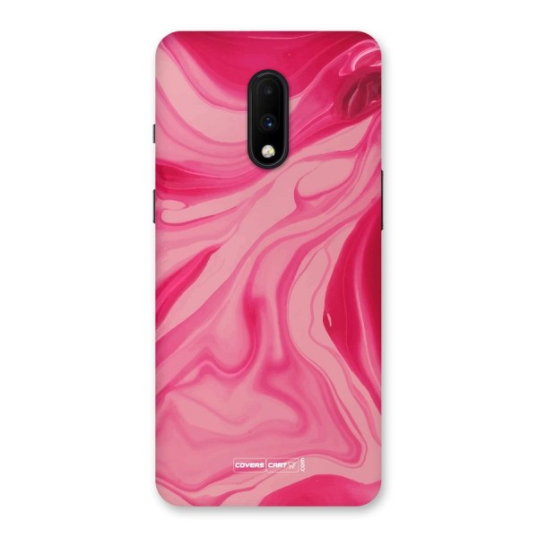 Sizzling Pink Marble Texture Back Case for OnePlus 7