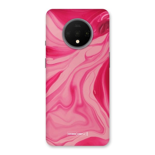Sizzling Pink Marble Texture Back Case for OnePlus 7T