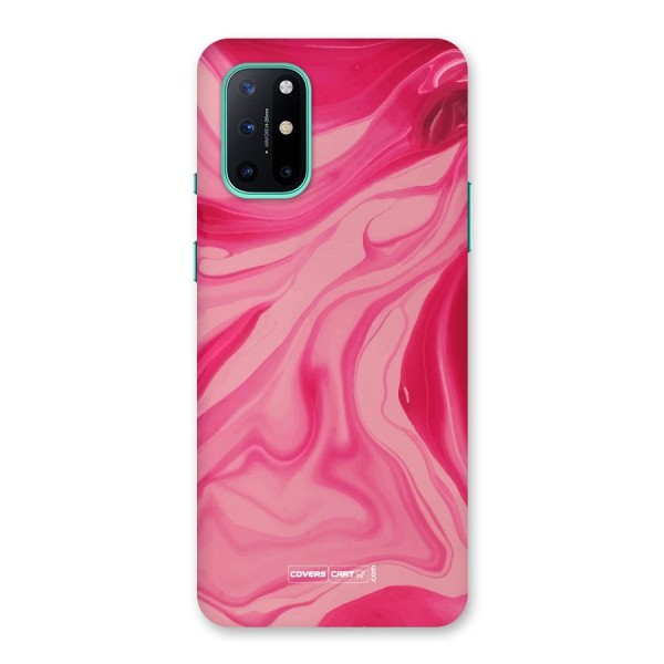 Sizzling Pink Marble Texture Back Case for OnePlus 8T