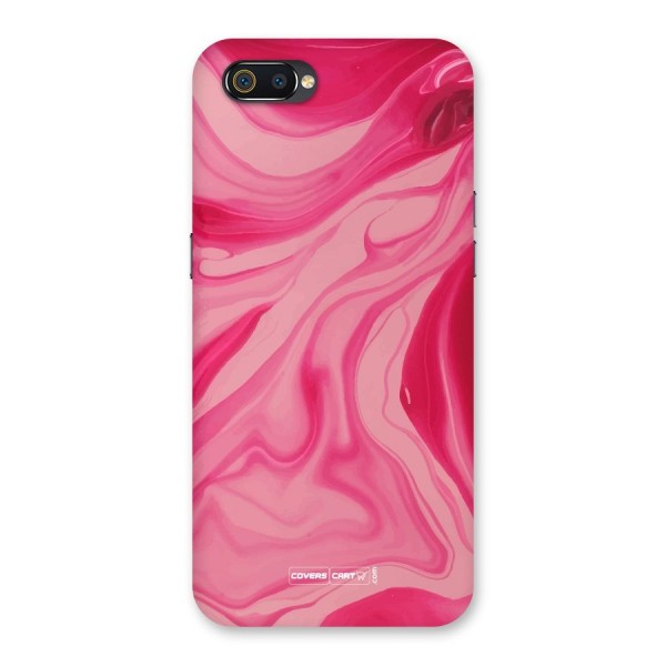 Sizzling Pink Marble Texture Back Case for Realme C2