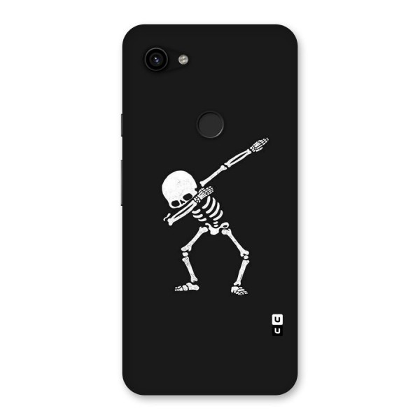 Skeleton Dab White Back Case for Google Pixel 3a XL
