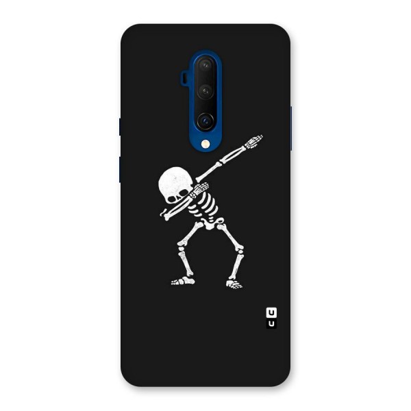 Skeleton Dab White Back Case for OnePlus 7T Pro