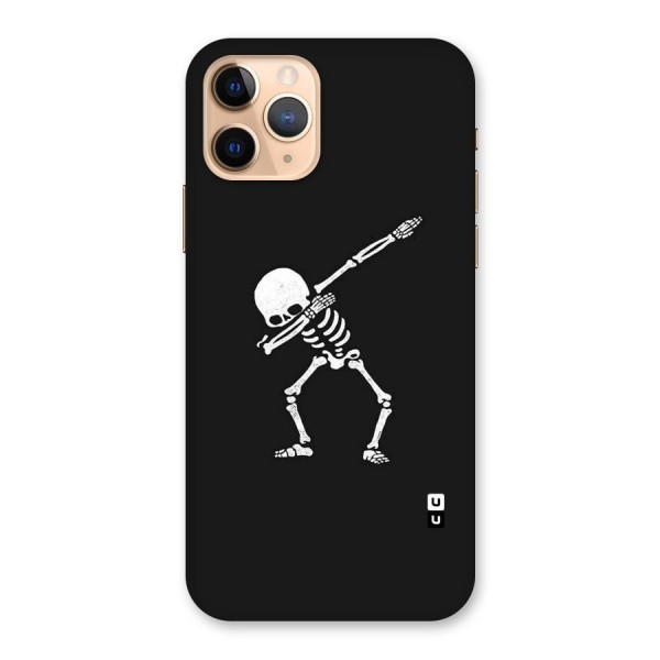 Skeleton Dab White Back Case for iPhone 11 Pro